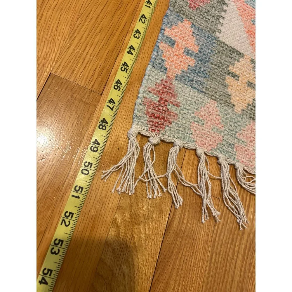 Geometric Patterned Area Rug - Multicolor - Picture 3 of 5